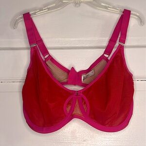 Elomi Kintai Pink and Red Bra